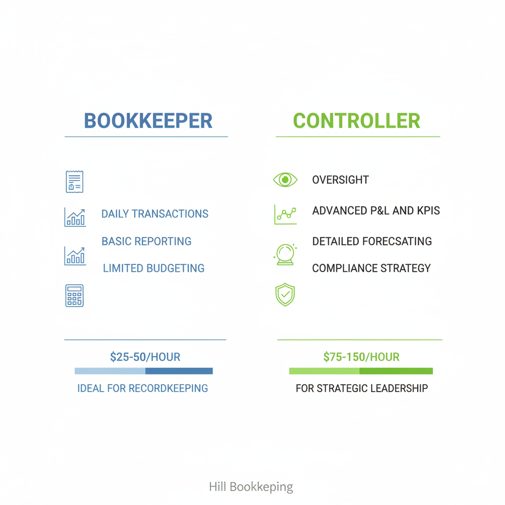 Visualisation For Variance Controller Services For Small Business Columbia Md
